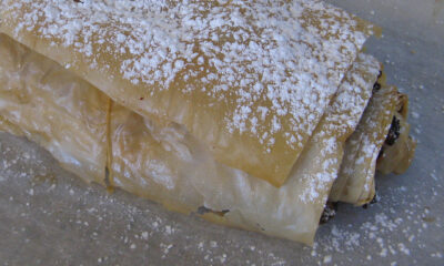 Lo strudel col Bimby, la ricetta con pere e cioccolato