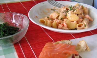 pasta con il salmone