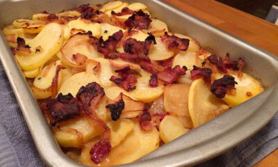 Patate in padella con pancetta con la ricetta semplice