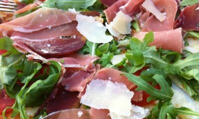 Pizza rucola e grana