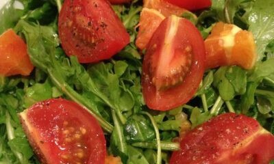 Insalata di arance e rucola