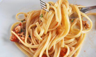 La pasta al pesce spada e melanzane da preparare con il Bimby