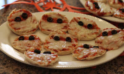 decorare una perfetta pizza di Halloween