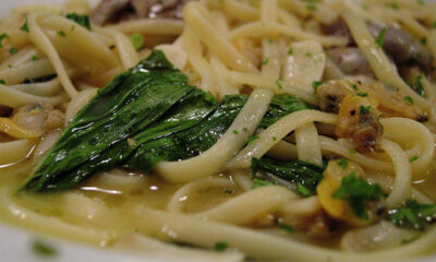 Ecco la pasta con cime di rapa e vongole con la ricetta facile