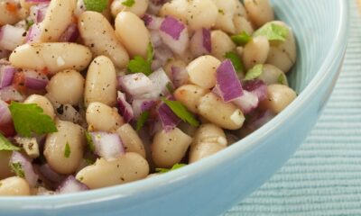 insalata di fagioli con cipolla