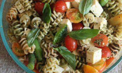 pasta fredda pesto rucola pranzo estivo