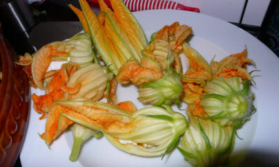 pasta fiori zucca panna ricetta veloce