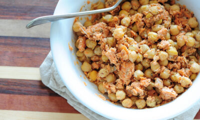 insalata ceci tonno ricetta veloce