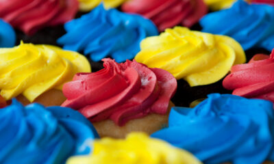 Come preparare cupcake panna montata colorata