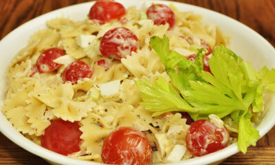 pasta fredda pomodori secchi e ricotta pranzo estivo