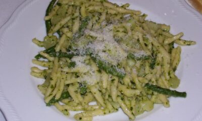 pesto di fagiolini e basilico