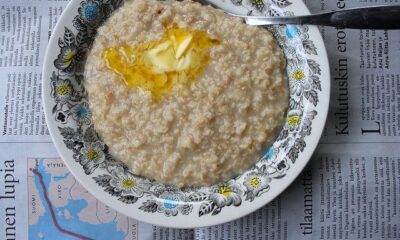 porridge latte mandorla colazione sana