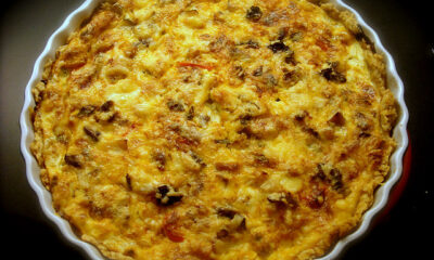 quiche funghi salsiccia