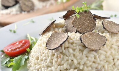 risotto al tartufo nero