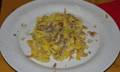 tagliatelle al tartufo bianco