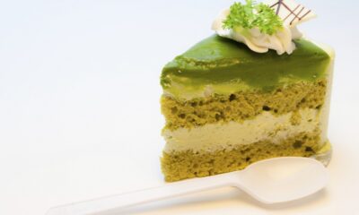 torta al the verde matcha