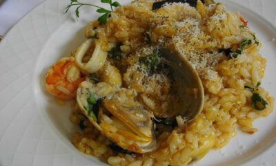 Risotto ai frutti di mare e di bosco