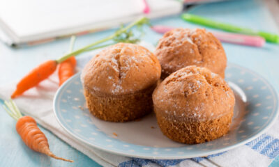 muffin arancia carota merenda sana