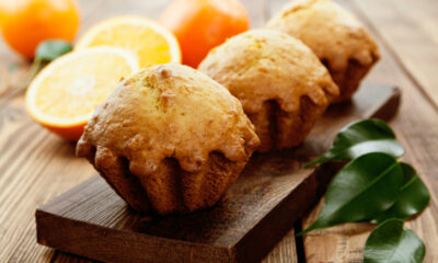 I muffin ai mandarini e noci per una colazione nutriente