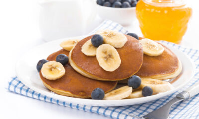 I pancake light alla banana e cocco perfetti per la dieta