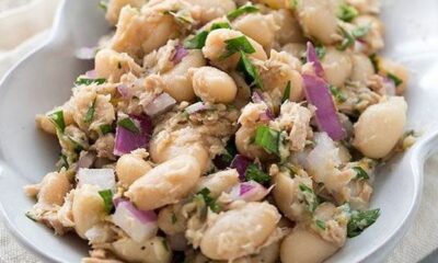 L'insalata di tonno e fagioli con la ricetta veloce