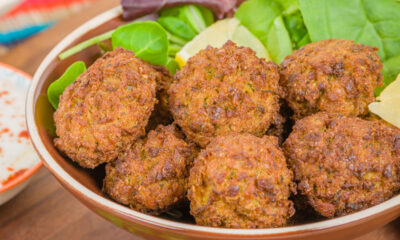 Polpette con farina di ceci