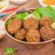 Polpette con farina di ceci