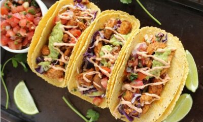 I tacos con pollo e guacamole con la ricetta sfiziosa