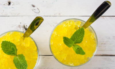 La granita al limone e menta con la ricetta da fare in casa