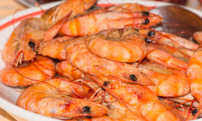 scampi al cognac