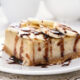 cheesecake con banana e cioccolato