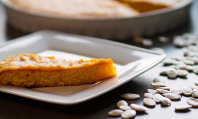 torta di zucca con farina integrale