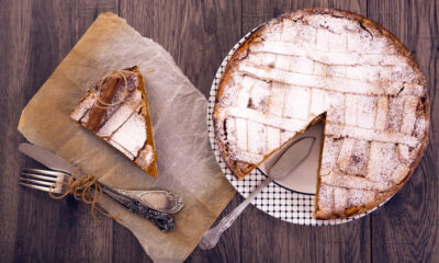 Torta di zucca e mandorle