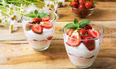 mousse con yogurt e mascarpone