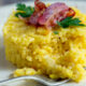 Risotto con zucca e pancetta