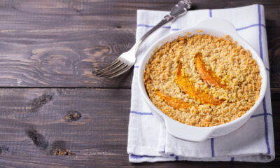 Il crumble di zucca e taleggio per un secondo allettante