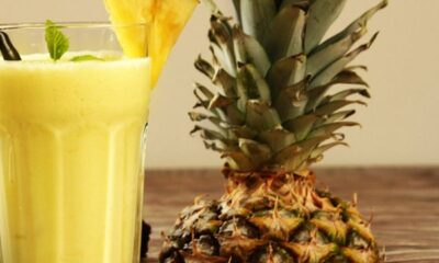 Ecco lo smoothie ananas e zenzero facile da preparare