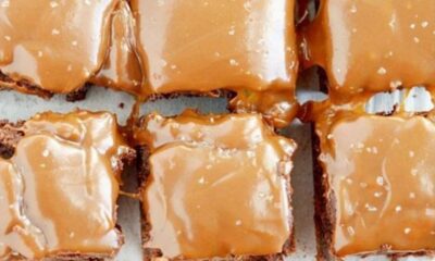 brownies al caramello salato