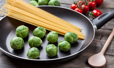 Pasta ai cavolini di Bruxelles e tonno