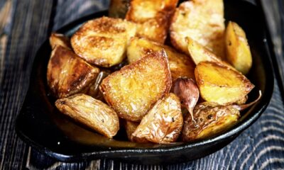 patate al forno con lime e pepe rosa