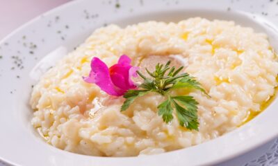 risotto pere e gongorzola