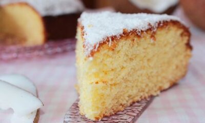 La torta con farina di cocco con la ricetta di Benedetta Parodi