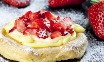 Menù per la Festa del papà, zeppole al forno