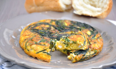 La frittata di agretti al forno con la ricetta veloce