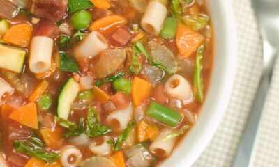 Pasta e fagioli con vongole