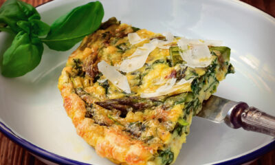 La frittata di asparagi e ricotta con la ricetta sfiziosa