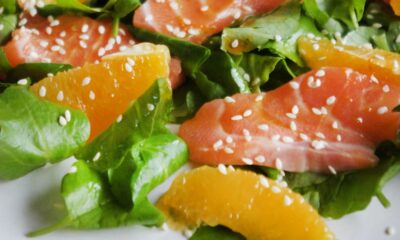 insalata di arance e salmone