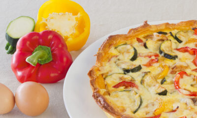 La quiche di verdure e formaggio, la ricetta perfetta per un picnic