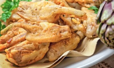 carciofi fritti in pastella