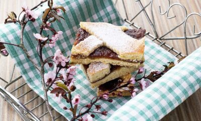 crostata di marmellata morbida